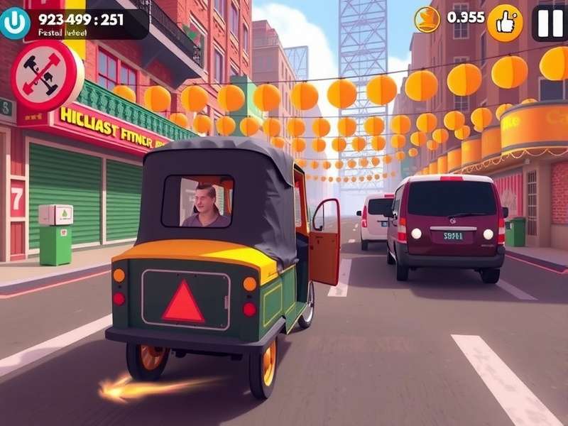 Urban Rickshaw Runner Customization Options